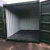 10FT-X-8FT-SHIPPING-CONTAINER-ONE-TRIP-Green2 Used 10Ft Cut Down Container