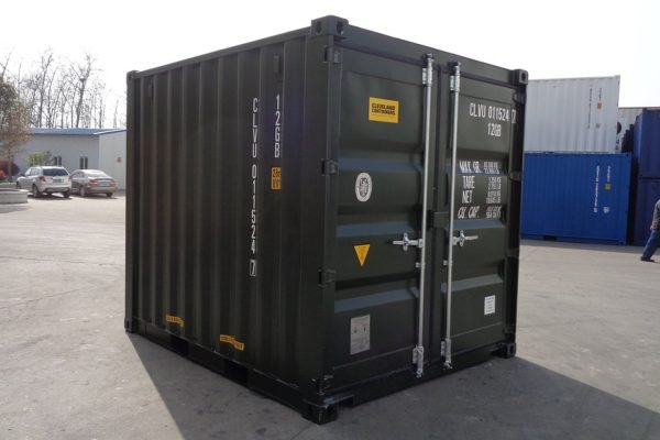 8Ft One Trip Shipping Container (Green)