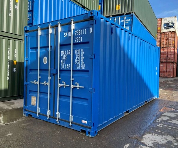 20 Feet Freezer Container Compact Mobile Cold Storage Cell Thermo King / Reefer