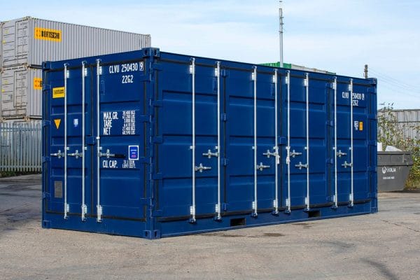 20ft-side-open-std-blue-1 20Ft HI Cube Container(9′ 6″ High) Suitable For IBC Storage