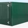 4m x 2.1m Powder Coated Flat Packed Store