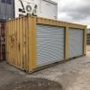 40325262_2030190340408271_6045424369021222912_n Yellow 20ft Used Container – Dual Side Roll-Up Doors