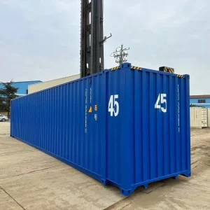 New 45ft High Cube Shipping Container – Bold Blue Finish