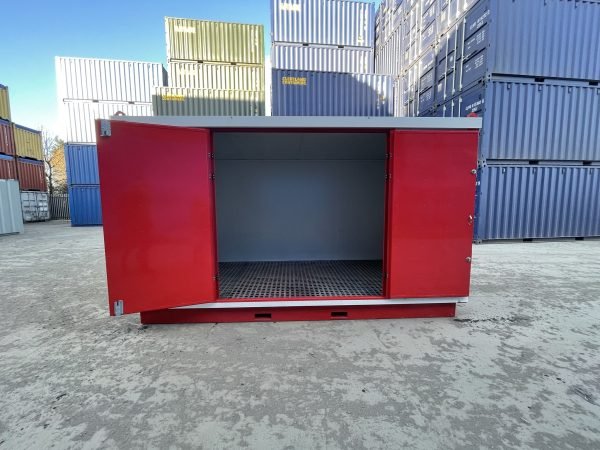 4m x 2m Insulated COSHH Flat Pack Storage Unit