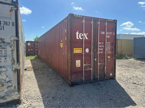 Used 40 High Cube Shipping Container – Solid & Spacious!