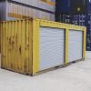 67874442_2535082563252377_1332365272593465344_n Yellow 20ft Used Container – Dual Side Roll-Up Doors