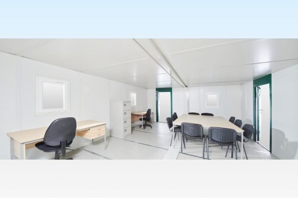 987-side-link-flatpack-office-inside1-1320x880 6.5M X 4.6M Side Linked Flat Pack Container Office