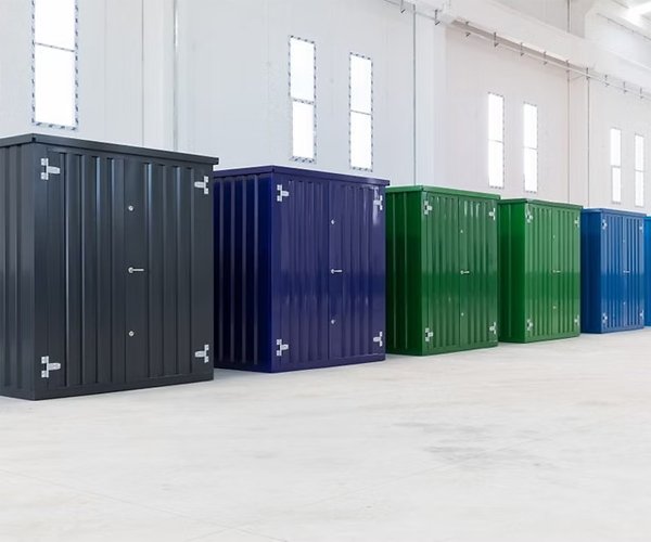 Containers-for-Sale-Flat-Pack-Cabins-for-Sale-Flat-Pack-Containers-Flat-Pack-Units 20′ Flat Rack Shipping Container – One Trip, For Equipment, Oversize Items