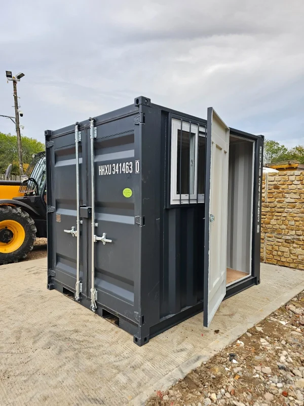 s-l1600-10-11 New 8′ Shipping Container Site Safe Lock Up Box Toolbox 8ft Workshop Shed Office