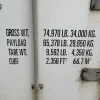 Maersk Used 40ft Cold Storage Reefer Container – Model CCR18060