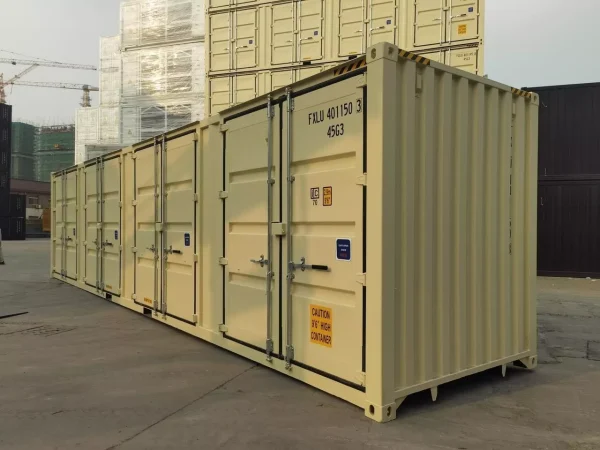 New 40ft HC Open Side Container with 4 Doors –One Trip – For Sale