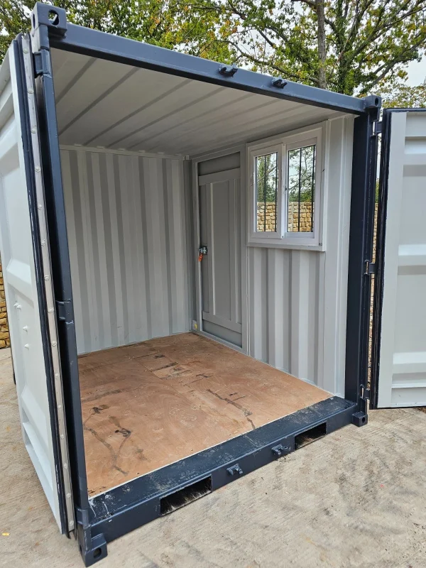 s-l1600-18-6 New 8′ Shipping Container Site Safe Lock Up Box Toolbox 8ft Workshop Shed Office