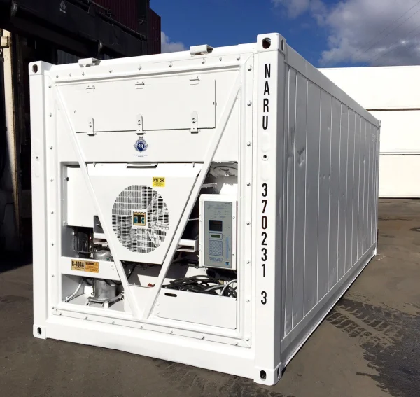 s-l1600-27 20 Feet Freezer Container Compact Mobile Cold Storage Cell Thermo King / Reefer