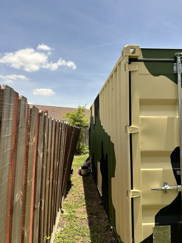 20ft Camouflage Storage Container – Wind & Water Tight – Brand New