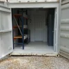 40 ft Container Shop – Climate Controlled Office + Inventory Storage  Racking