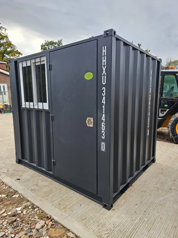 s-l1600-7-10 New 8′ Shipping Container Site Safe Lock Up Box Toolbox 8ft Workshop Shed Office